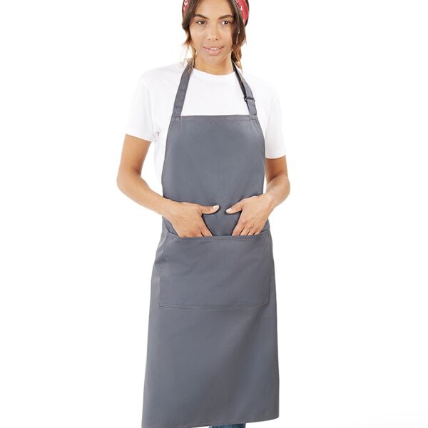 Brand Lab Organic/Recycled Bib Pocket Apron Thumbnail