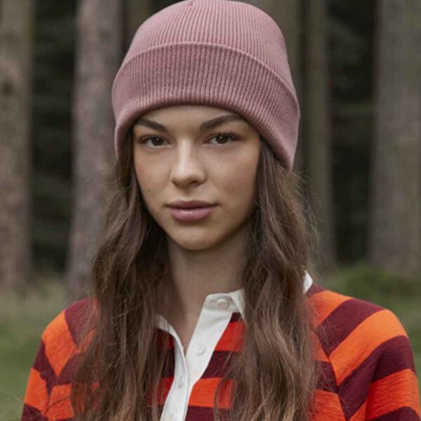 Beechfield Organic Cotton Original Heavyweight Cuffed Beanie Thumbnail