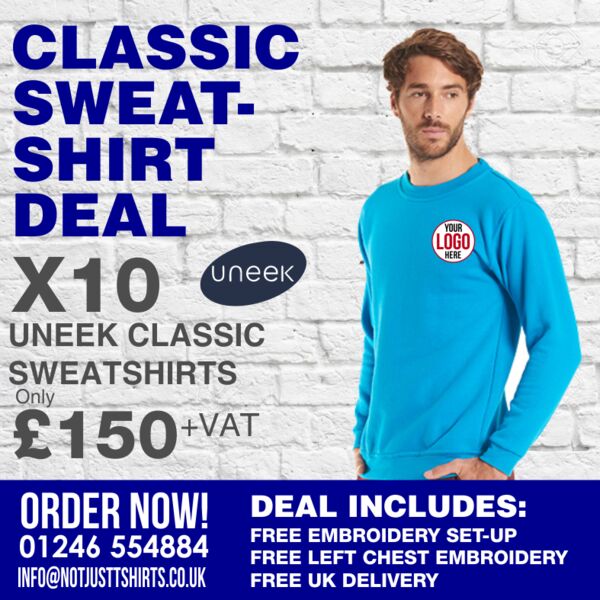 10 x Classic Sweatshirt Thumbnail