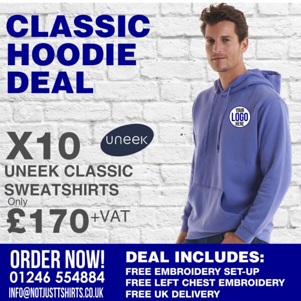 10 X Classic Hooded Sweatshirt Thumbnail